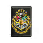 Plaque Métallique 3D Harry Potter - Blason Poudlard