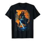 Star Wars: Obi-Wan Kenobi Lightsaber Hero Portrait T-Shirt