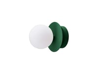 Art Deco Vegg-/Taklampe IP44 Green/White - Globen Lighting