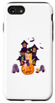Coque pour iPhone SE (2020) / 7 / 8 Dame du château d'Halloween