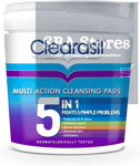 Clearasil 5-in-1 Ultra Cleansing Pads - Pack of 65