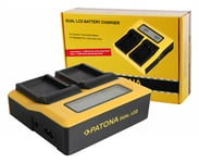 Patona Dual LCD USB Lader for Fujifilm GFX50R GFX50S NP-T125 150607685