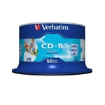 Verbatim CD-R Rohling 80min/43438 52x Inh.50 CD au ACC NEW