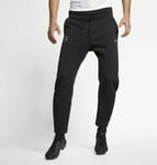 MENS NIKE TECH FLEECE PANTS TROUSERS SIZE M (AH5468 010) BLACK