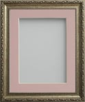 Frame Company Brompton Bronze A2 Frame With Pink Mount for Image A3 *Choice of sizes*