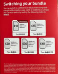 Vodafone Sim Card - Pay As You Go 👍Buy 2 for 94p per customer