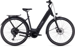 Cube Touring Hybrid Pro 625 Elsykkel Black'n' Metal, Str. L/58