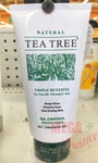Tea Tree Natural Oil Control Facial Foam Deep Cleansing Acne Anti aging Cleanser
