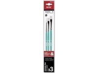 Syntetisk Mjuk Borste Set 3St