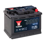 Yuasa Startbatteri 9000 AGM (Start-stopp) 60Ah 640A YBX9027