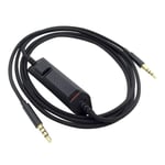 Xingsiyue Remote Control Cable for Logitech G633/G933/G935/G635,HyperX Cloud Alpha (HX-HSCA-RD/EM),PS4,Nintendo Switch