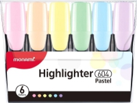 Astra överstrykningspenna 604 set 6st Pastell MONAMI