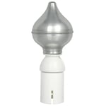 Clas Ohlson Flaggstångskula, silver