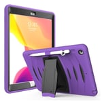 iPad 10.2 (2019) durable silicone case - Purple
