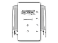 BERG Reservdel SAFETY NET - ASSEMBLY SET (2 LEGS)