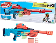 Nerf Fortnite Storm Scout Blaster with Elite Darts & Clip Nerf Scope Bolt Action