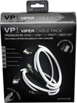 Gioteck Viper Pack - Gaming Cable HDMI  8K and USB C  - New