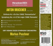Anton Bruckner : Bruckner: Symphony #4: 1888 Version CD (2023)