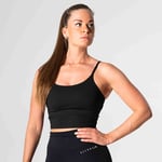 Relode Core Crop Top, Black