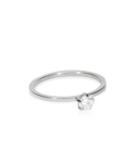 Blomdahl Tiffany Precious ring titan 5mm CZ White (Storlek: 18mm)
