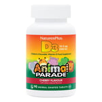 Nature&apos;s Plus Animal Parade Vitamin D3 500 IU - 90 Cherry Chewabl