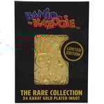 The Rare Collection - Banjo Kazooie 24k Gold Plated Ingot - Rare Store Exclusive