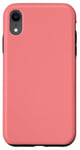 Coque pour iPhone XR Rose framboise pâle tendance