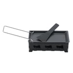 Portable Non-stick Cheese Raclette Rotaster Baking Tray Stov