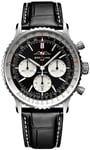 Breitling AB0138211B1P1 Navitimer B01 Chronograph 43 Sort/Læder Ø43 mm