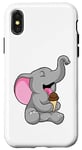 iPhone X/XS Elephant Waffle ice cream Case