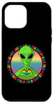 Coque pour iPhone 14 Pro Max Gay Pride LGBTQ Alien | Amour universel