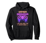 Gamer Grandma Granny leveling up since 19665 Videos games Pullover Hoodie