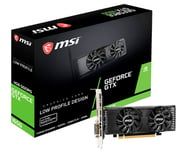 MSI GeForce GTX 1650 4GB low profile näytönohjain