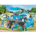 Playmobil 70537 Family Fun Day at the Aquarium & Penguin Enclosure Set