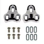 ROTO LOOK KEO GRIP COMPATIBLE ROAD BIKE BICYCLE PEDAL CLEATS - GREY 4.5° Float