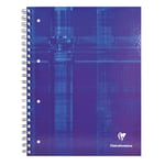 Clairefontaine Kollegieblock 82123C Blå DIN A4 rutat