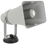 Adastra | Vehicle Megaphone with USB/SD Player, Record & Playback Function (25W max) | Built-in 120 Second Speech Loop
