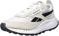 Reebok Classic Leather Legacy Sneakers Unisex Adults Ftwr White Core Black Acid Yellow 3.5