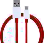 Data cable for industry Oneplus USB Cable USB-A - USB-C 1 m Red