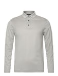 Polo Shirt Designers Polos Long-sleeved Grey Emporio Armani
