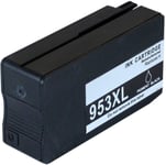 Kompatibel med 953XL (L0S70AE) Blækpatron sort til HP