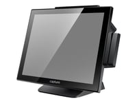 Capture Swordfish - Allt-I-Ett - 1 X Celeron J1900 / Upp Till 2.42 Ghz - Ram 4 Gb - Ssd 128 Gb - Hd Graphics - Gigabit Ethernet - Win 10 Iot 64-Bitar - Skärm: Lcd 15" 1024 X 768 (Xga) Pekskärm - Svart