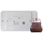 Mti Industries Alarm 25 Series Dual Propane/lp Carbon Monoxide Trim Ring&solenoid Hvid