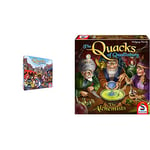 Schmidt | Quacks of Quedlinburg | Board Game | Ages 10+ | 2-4 Players | 45 Minutes Playing Time & Schmidt | The Quacks of Quedlinburg: The Alchemists Expansion