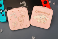 Switch Card Box Nintendo Switch Game Card Storage Box Switch Thème Card Box-K085 Cinnamon Dog-Pink-Joy1436