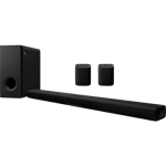 Yamaha True X -soundbar-järjestelmä. Musta