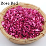 20g Broken Stone Shell Nail Art Sequins Rhinestone Rose Red