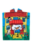 Pippi Langstrømpe Villekulla Badponcho Multi/patterned
