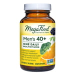 MegaFood Men Over 40 One Daily 90 Tabs - Energy Metabolism, Immune, Muscle, Bone