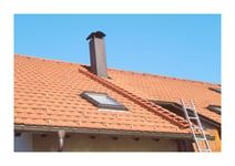Echelle de toit brun sépia ral 8014 1.95m (7 échelons) - 11116